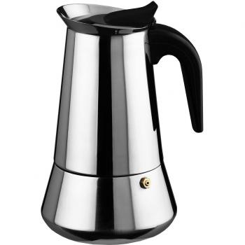 Cafetera italiana moka 2 tazas acero inoxidable