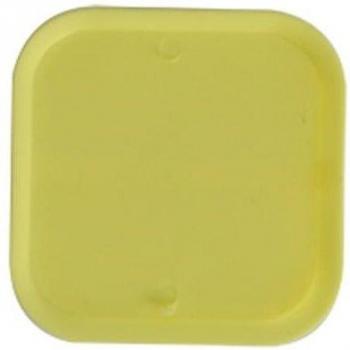 100 Pcs Plastic Potted Plant Base Trays 6cm x 6cm