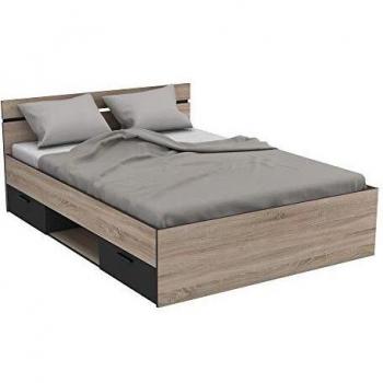 Lit 2 tiroirs Demeyere Michigan