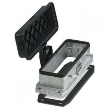 Custodia con coperchio HC‑STA‑B24‑BFDC‑ELC‑AL – contenuto: cavo + spina, grigio