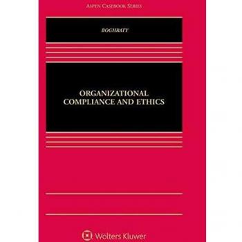 Organizational Compliance and Ethics
