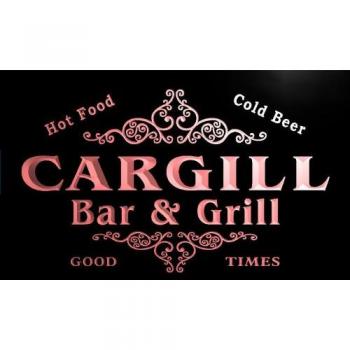 CARGILL Bar und Grill: Kaltbier Neonlicht