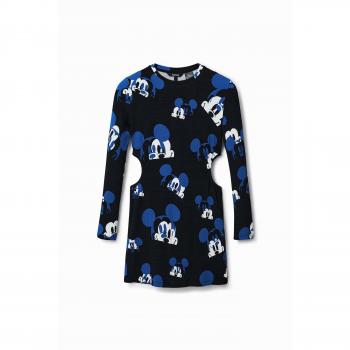 Robes courtes Desigual Mickey Noir XL femme
