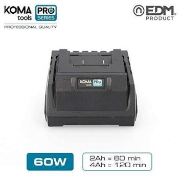 Cargador bateria 60w koma tools pro series battery