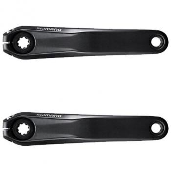 Coppia Pedivelle Shimano FC-E8050 170mm per E-Bike nera