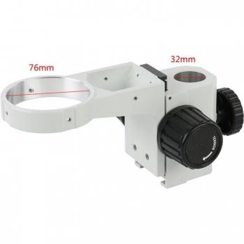 Plateau de travail support de microscope, plaque 76mm, pilier 32mm