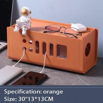 Plastic Cable Storage Box for USB and Headphone Cables