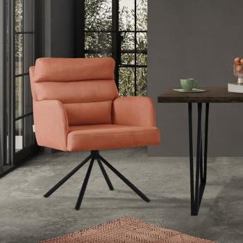 Chaise de Salle à Manger Confort Orange
