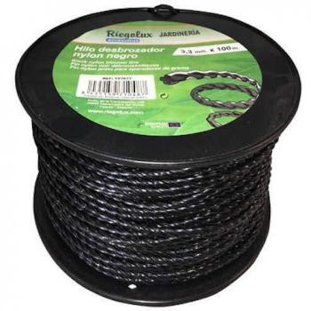 Hilo Negro para Desbrozadora 4 mm Riegolux