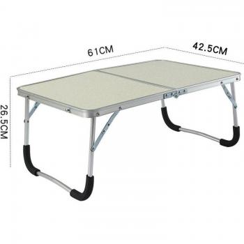 Folding Laptop Table with Inner Storage