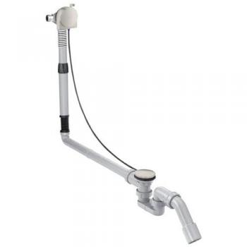 Kit Hansgrohe Exafill 58317800 avec bec de bain et trop-plein en inox