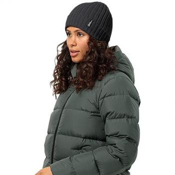Jack Wolfskin Berretto Rib Knit Nero