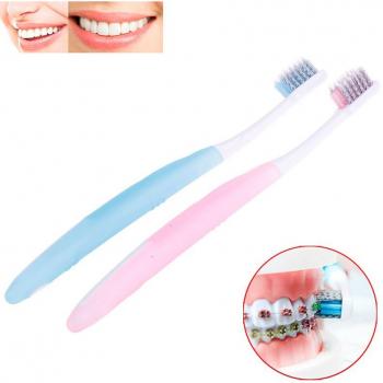 Brosses à dents souples pour adultes, non toxiques – Pack Bretelles orthodontiques propres U A Trim