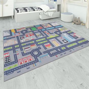 Grigio GameMat – Strade per Ragazzi e Ragazze – 200x290 cm
