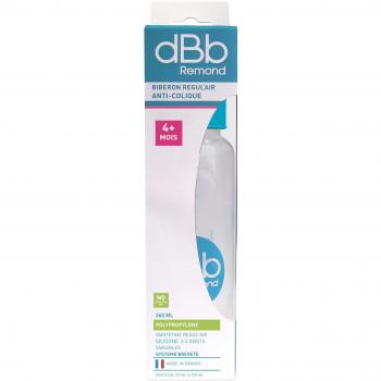 Biberon dBb Remond Varitétine en Silicone Turquoise 360 ml