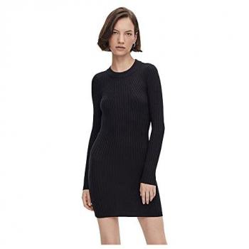 Pieces Strickkleid aus Viskose Modell 'Crista', Größe S