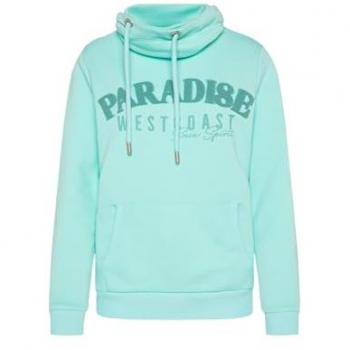 SWOTC X Damen-Sweater XL Blau, Frottee‑Textil-Design