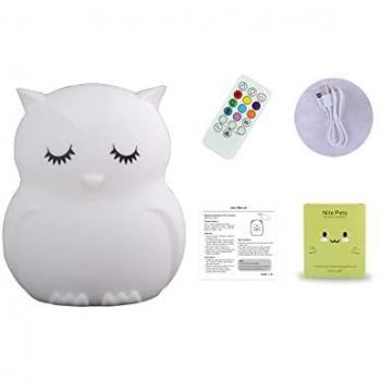 Owl Glow INN – Veilleuse Silicone à LED