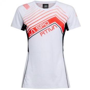 La Sportiva Wave Damen Kurzarm T-Shirt Weiß/Schwarz