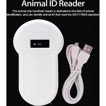 Pocket Animal ID Scanner LF 134.2KHz for Dogs and Cats