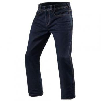 Jean REV'IT! Philly 3 LF Usé Bleu Foncé