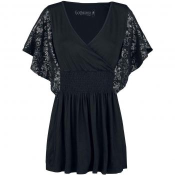 T-Shirt Nera Gothic Principessa della Notte