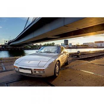Leinwanddruck Porsche 944 S2, 90 × 60 cm, Premium Textilqualität