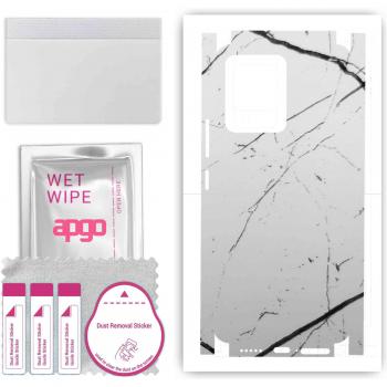 Marble‑Pattern Protective Film for Vivo V23 5G – All Sides