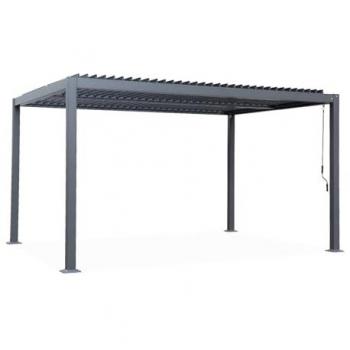 Alu-Stahl Pergola Sweeek 3x4m verstellbare Lamellen