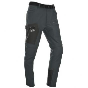 Maul Sport® Outdoorhose Eiger Ultra – Elastischer T‑Zipp, Dunkelgrau