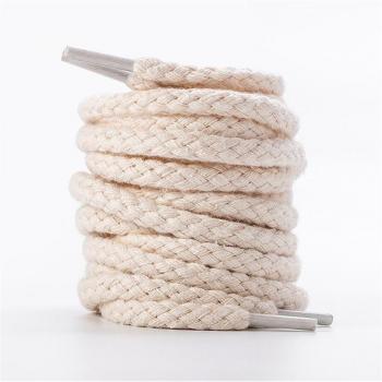 Lacets 7mm en lin et coton pour baskets, 1 paire, 100/120/140/160/180CM