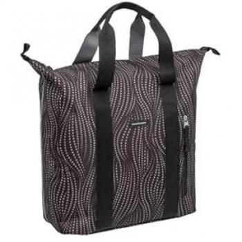 Kota Alma Fahrrad-Shoppertasche, schwarz
