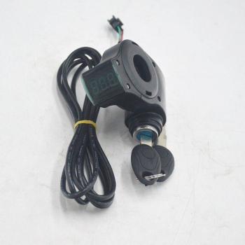 Batterie 12V-99V pour vélo électrique avec affichage LCD et accélérateur rotatif