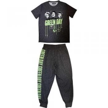 Ensemble pyjama long adulte Green Day unisexe XXL