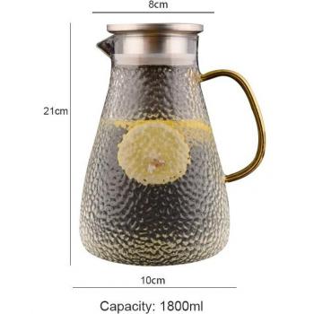PureFlow Glass Teapot & Milk Dispenser 1.8L