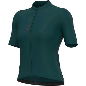 Alé Pragma Korte Mouwen Mountainbike Jersey Groen Vrouwen