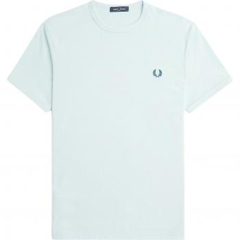 T-shirt Ringer Fred Perry Celeste XL