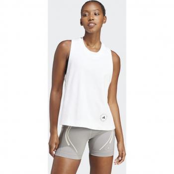 IB6858 Top adidas by Stella McCartney Bianco Regular Fit