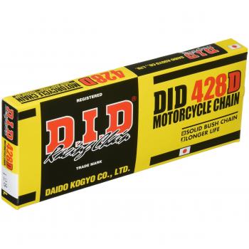 D.I.D 428D Motorradkette schwarz