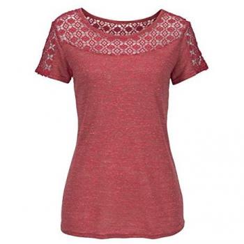 Vivance Kurzarmshirt in rosegold Gr. 40/42