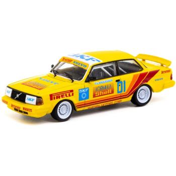TARMACWORKS Volvo 240 Turbo – 1988 Thai Group A Winner (Per‑Gunnar Andersson, Bira Circuit) – 1/64 Diecast Edition