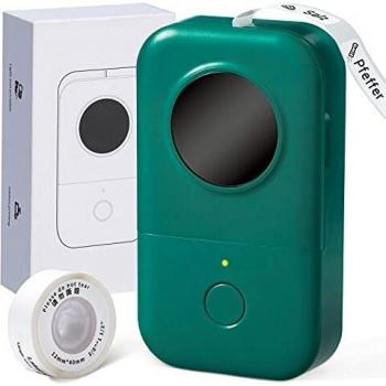 Phomemo D30 Mini Etikettiergerät, Bluetooth-fähig, selbstklebende Etiketten für Zuhause und Schule