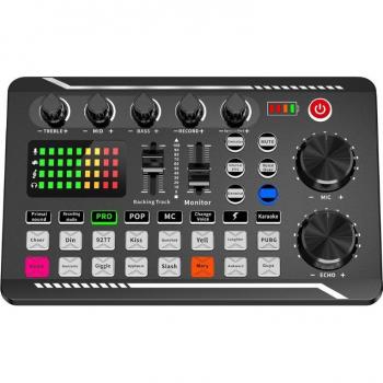 F998 Sound Card Amplifier with Microphone for PC