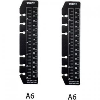 2PCS Note Binder Configuration Ruler