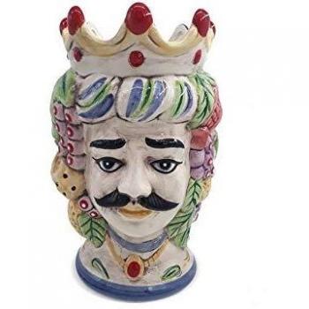 Giardini di Marzo Vaso Uomo Color 18CM