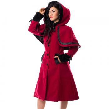Damen Wintermantel Elena Coat in Rot
