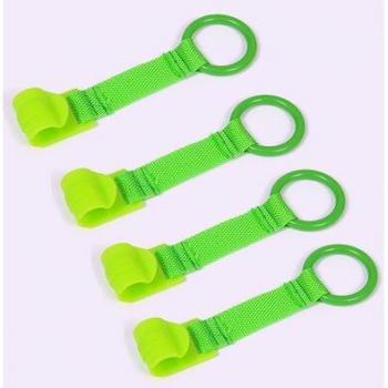 Babyfond Anillo Multiuso para Corralito de Bebé, Ganchos para Cuna, 4 Piezas