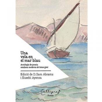 Una vela en el mar blau