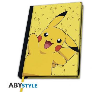 Pikachu A5 Notizbuch mit Glitzer-Effekten