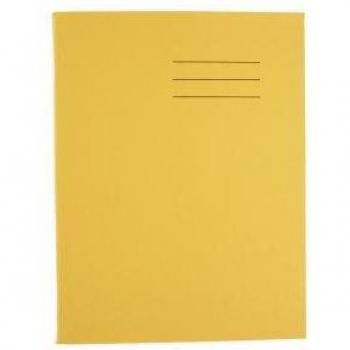 Classmates 8x6.5 80-Page Yellow Exercise Book, 8mm Ruled, 100 Pack